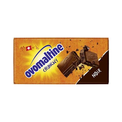 Buy Ovomaltine Schokolade Tafel Noir G Free Delivery Above