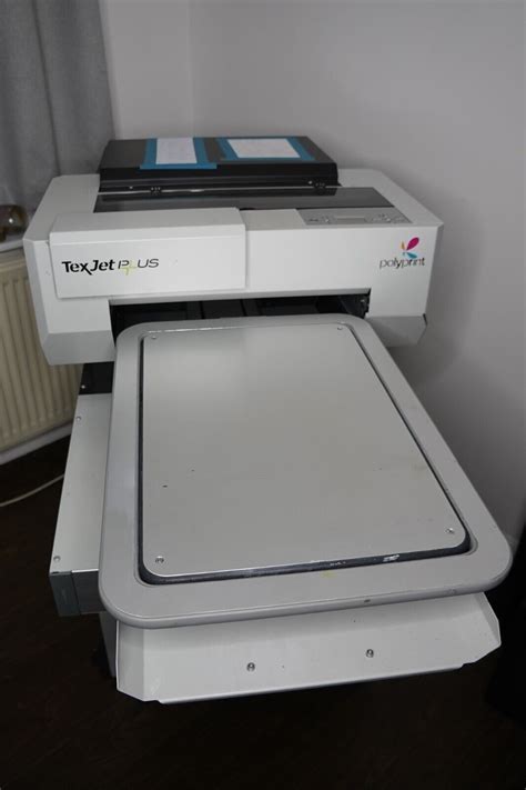 Polyprint Texjet Plus T Shirt Printer Dtg Direct To Garment 5 Platens Ebay