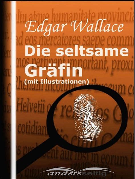 Edgar Wallace Illustriert seltsame Gräfin mit Illustrationen