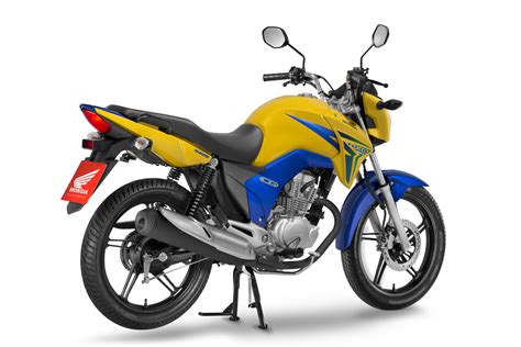 Honda lança série especial CG 150 Titan EX BR cores da bandeira