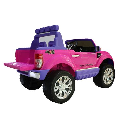 Ford Ranger Wildtrak 4x4 MOTORES 12V PANTALLA MP4 ROSA PINK BC