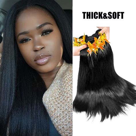 Peruvian Virgin Hair Straight 5 Thick Bundles 7a Unprocessed Virgin