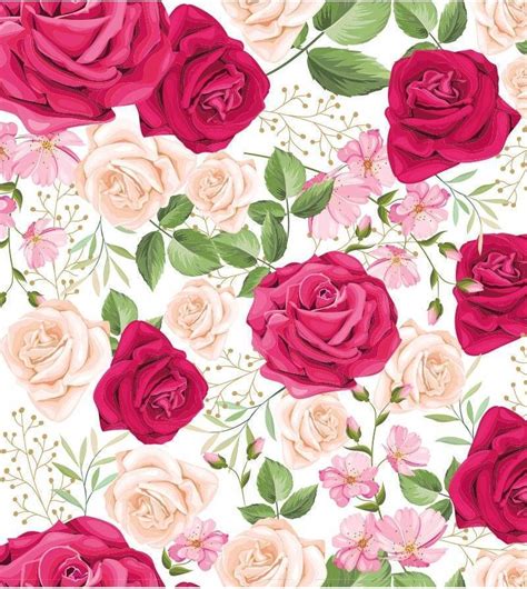 Papel De Parede De Rosas Bord E Ros