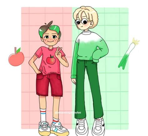 Apple And Onion Anime By Elmavesogansayfasi On Deviantart