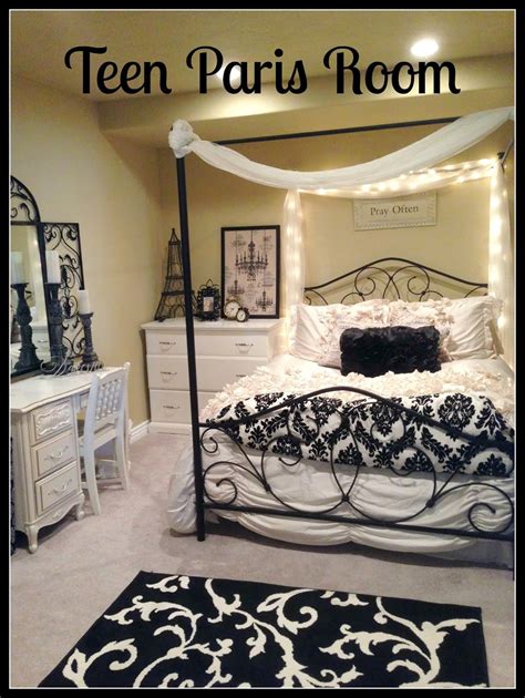 20 Paris Themed Bedroom Black And White