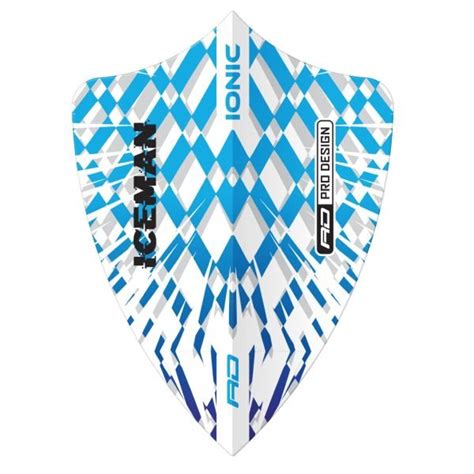 Red Dragon Hardcore Ionic Gerwyn Price Blue White Burst Freestyle
