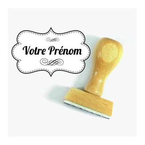 Tampon Couture Prénom à Personnaliser 5 Cm Tamporelle tampons français