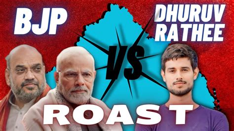 Godi Media Rost Dhruv Rathee Roast Bjp Andbhakt Rost YouTube