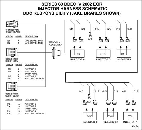 Wiring Connections Between Ddec And Ecm