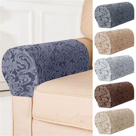 Yipa 1 Pair Removable Arm Covers For Sofa Arm Stretch Sofa Couch Chair