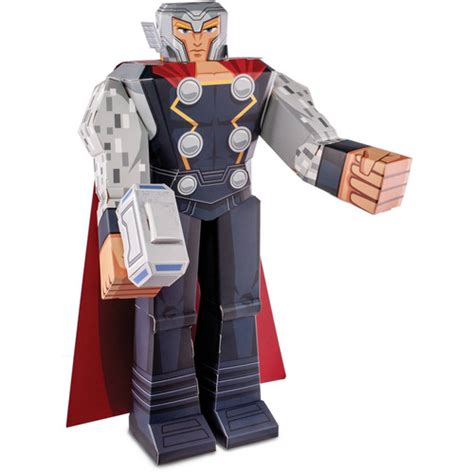 Figura De Thor Modelo Papercraft 12 Pulgadas Envío gratis