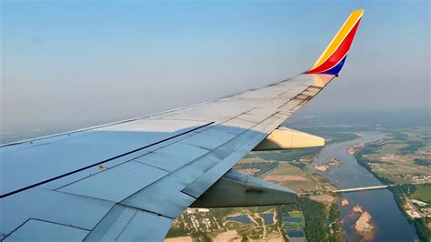 K Beautiful Tulsa Landing Southwest Airlines Boeing