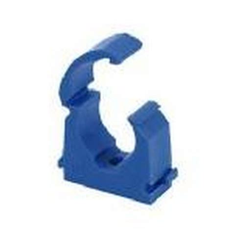 Talon 22mm Single Hinged Clip Blue Single Pipe Clips Talon