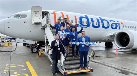 Nowe połączenie lotnicze Pierwszy samolot flydubai przyleciał do