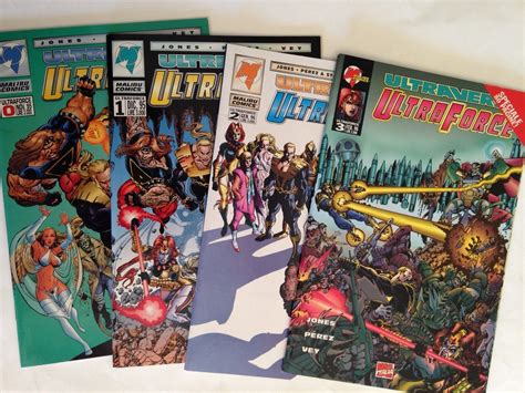 Ultraverse Ultraforce Da A Completa Malibu Comics