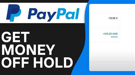 How To Get PayPal Money Off Hold Instantly 2025 Easy Tutorial YouTube