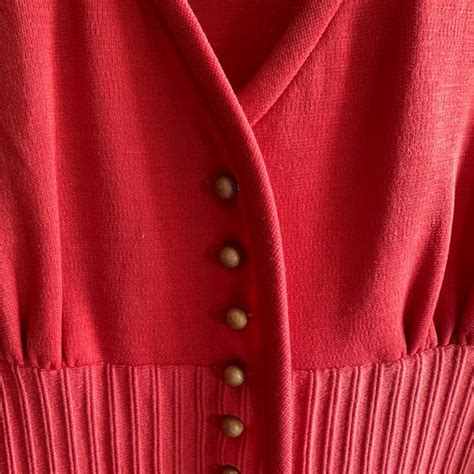 Vintage Quincy Gay Gibson Mini Dress Orange Petite Gem