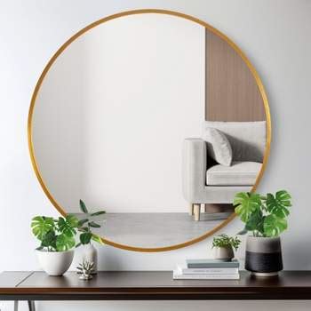 Neutypechic Wood Frame Full Length Mirror, Dressing Mirror, Decorative ...