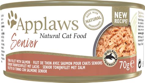 Applaws Senior Wet Cat Food Tuna Fillet With Salmon 70g Au Meilleur