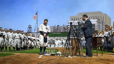 Lou Gehrig July 4 1939 Farewell By Graig Kreindler Pitch