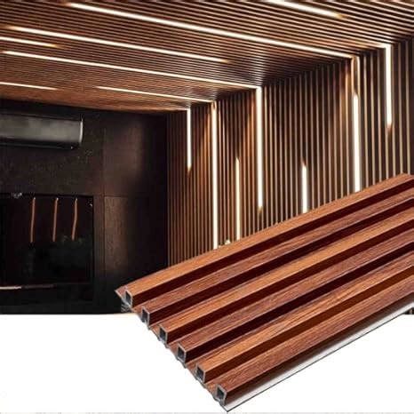 Ximxi Kit De Piezas Lambrin Panel D Decorativo Wpc Para Pared Medida