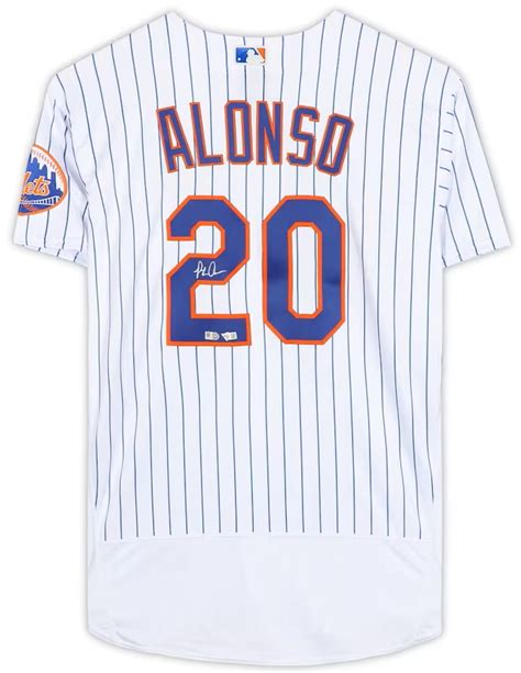 Pete Alonso Autographed Mets Authentic Jersey +++ - The Autograph Source