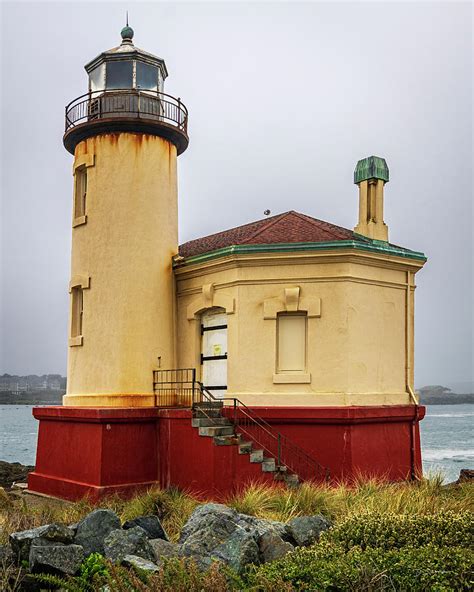 Coquille River Lighthouse Photograph by David Sams