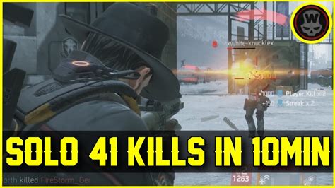 Soloq M Kills In Min Last Stand The Division Youtube