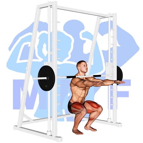 Smith Machine Front Squat For Quads Kirstie Tuck