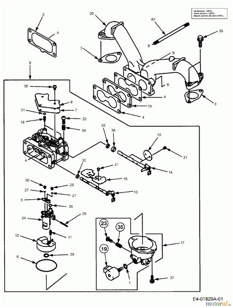 40 Cub Cadet Carburetor Diagram Wiring Diagram Source