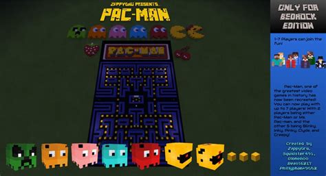 Pac Man Minecraft Map