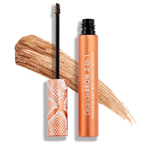 A Breakthrough Daily Brow Boosting Tinted Brow Gel And Brow Enhancing Serum In One Do It All