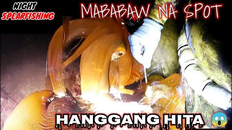 Ep Night Spearfishing Philippines Hanggang Hita Ang Daming Isda