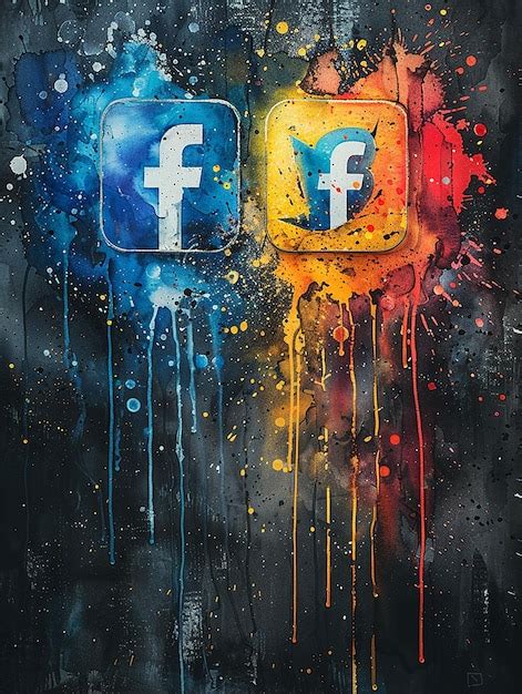 Premium Psd Social Media And Inter Net Illustration