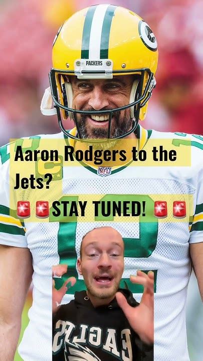 Aaron Rodgers To The New York Jets Shorts Aaronrodgers Newyorkjets Nfl Nflshorts Youtube