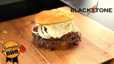 How To Make A Gyro Burger Blackstone Griddle Smashburger Homemade