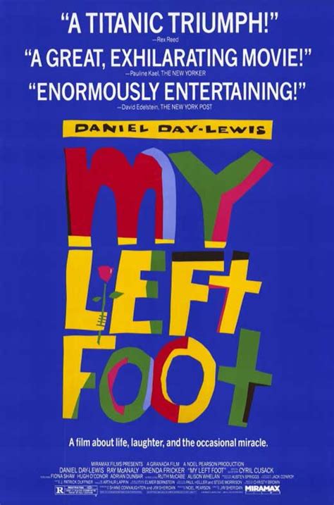 My Left Foot Movie Posters From Movie Poster Shop