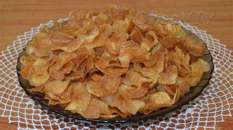 Картофельные чипсы. В чём секрет хрустящих чипсов ... Potato chips ...