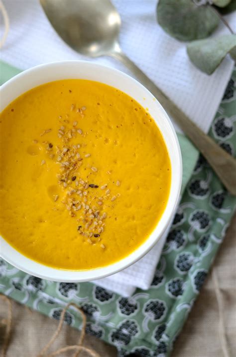 Soupe De Carotte Butternut Curcuma Et Orange Recette