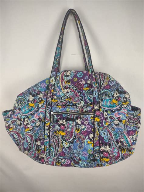 VERA BRADLEY Disney Mickey Minnie Mouse Paisley Colle Gem