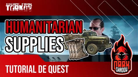 Humanitarian Supplies Suprimentos Humanitários Tutorial de Quest