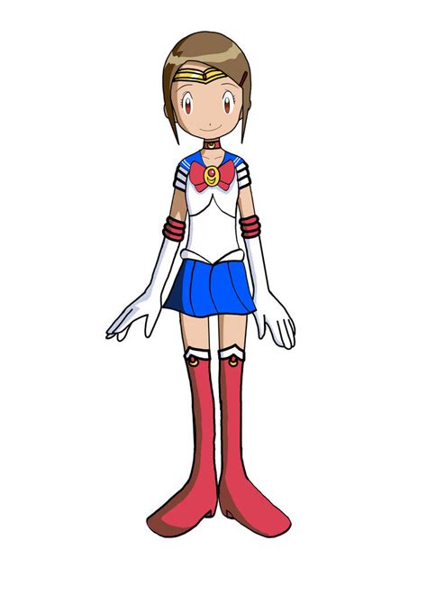 02 Hikari Yagami Sailor Moon Outfit By Rollyagami02 On Deviantart