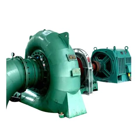 Kaplan Hydro Agua Turbina Generador Unidad De Turbina De Agua Con