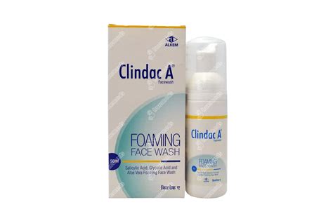 Clindac A Foaming Facewash Ml Uses Side Effects Dosage Price