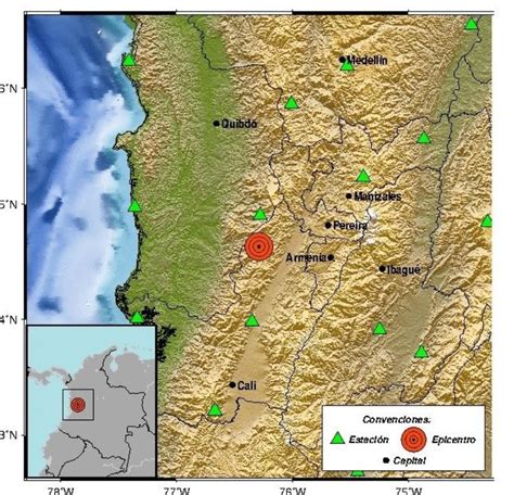 Sismo De Magnitud 6 0 Sacude A Varias Ciudades De Colombia