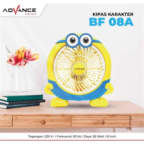 Jual Kipas Angin Meja Kipas Angin Karakter Minion Kipas Lucu Angin