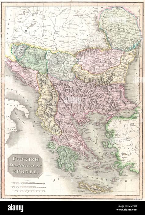 Thomson mappa della grecia fotografías e imágenes de alta resolución