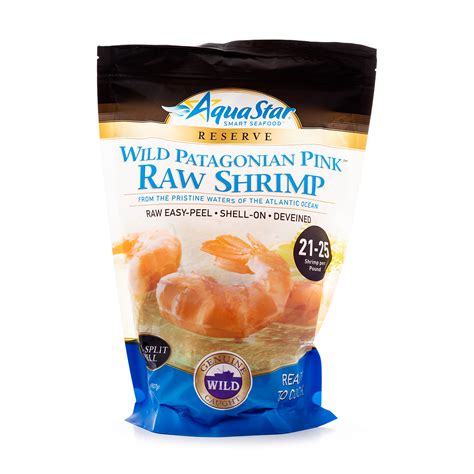 Get Aqua Star Wild Patagonian Pink Raw Shrimp Frozen Delivered Weee