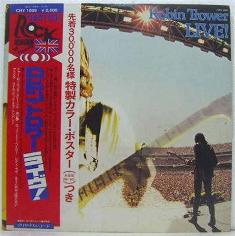 Robin Trower - Robin Trower Live! (1976, Inital 30,000 first press with poster, Vinyl) | Discogs