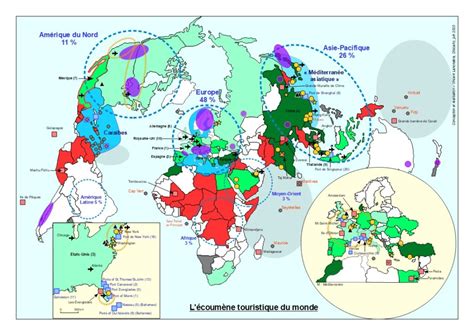 L Coum Ne Touristique Du Monde Clio Carto